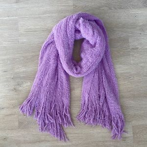 Free People Whisper Fringe Blanket Scarf